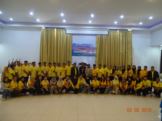 โครงการ อบรมเพื่อเพิ่มประสิทธิภาพในการปฏิบัติงาน และส่งเสริมคุณธรรม จริยธรรมในองค์กร
